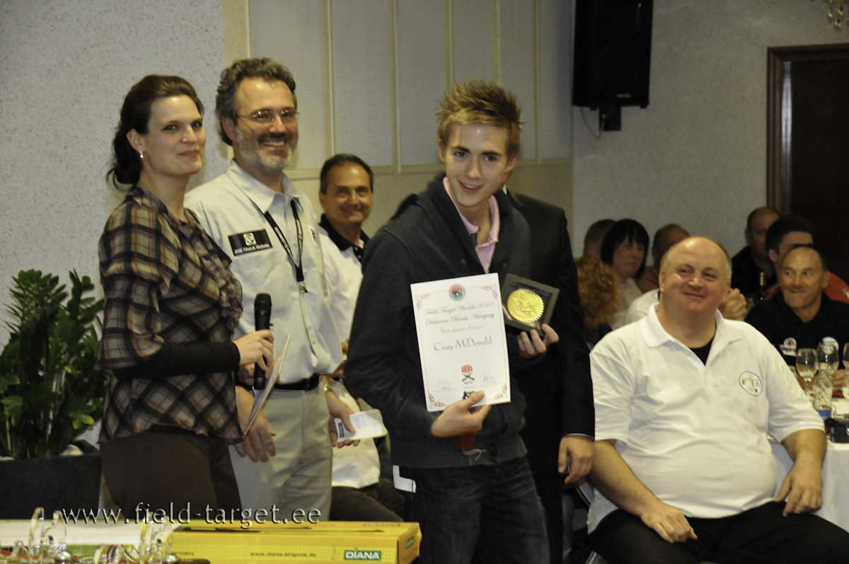 Juunioride maailmameister on Craig McDonald Inglismaalt 137 tabamusega